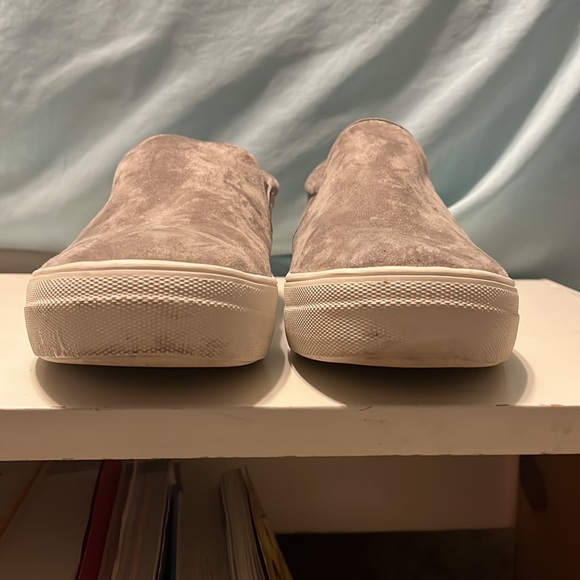Steven Madden Womens Grey Suede Gills Sneaker Size 9.5 - Picture 4 of 4